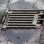 drain, gully, metal