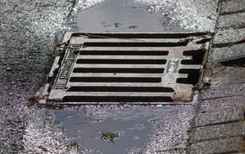 drain, gully, metal