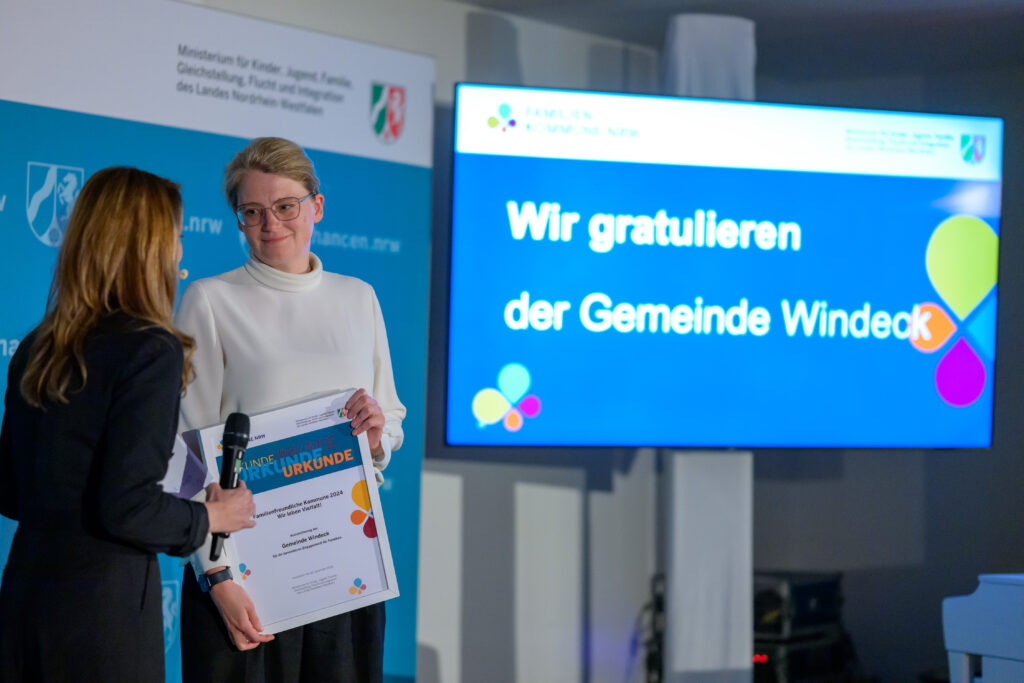 Windeck gewinnt Familienpreis des Familienministeriums